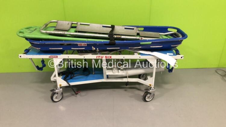 1 x Ferno ITU SIX Stretcher with 3 x Spinal Boards