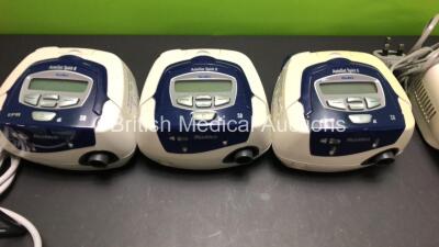 Mixed Lot Including 2 x Covidien Kendall SCD Compression Systems, 1 x Kendall SCD Express Compression System, 4 x ResMed S8 CPAP Units (3 x AutoSet Spirit II, 1 x Escape) 2 x Ombra Compressors and Respironics REMstar Plus M Series BiPAP - 4