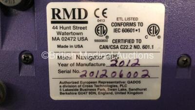 Mixed Lot Including 1 x Covidien VNUS Radiofrequency Generator RFG2 Version 4.6.0 (Powers Up) 1 x RMD Navigator GPS and 1 x Richard Wolf Model RTD950AM Display Monitor - 5