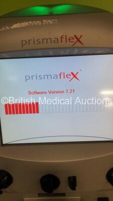 2 x Gambro Prismaflex Dialysis Machines Software Version 7.21 - Running Hours 9987 and 7381 and 2 x Barkley Auto Control Units (Both Power Up) - 5