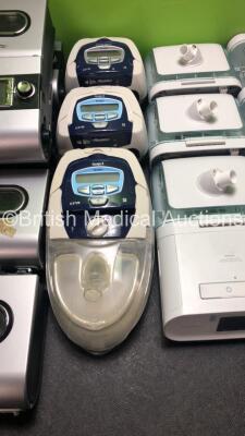 Job Lot of CPAP's Including 1 x Philips Respironics Dreamstation,7 x Dreamstation Humidifiers,8 x ResMed S9 CPAP's,3 x H5i Humidifiers,3 x ResMed Escape II S8 CPAP's with 1 x Humidifier (Unable To Power Test Due to No Power Supplies) - 3