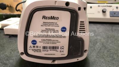 Mixed Lot Including 1 x Oak Medical Services LTD Model MK 4S Tourniquet Machine, 1 x ResMed Escape CPAP Unit, 3 x Rondish Central Monitors, 9 x Rondish Wireless Monitors, 1 x Welch Allyn 53NTO Patient Monitor and 1 x Surgical Design Model 920-000 Bipolar - 7