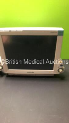 2 x Philips IntelliVue MP70 Anesthesia Patient Monitors (Both Power Up-Both Screens Marked-See Photos) * Mfd 2003 / 2003 * - 3