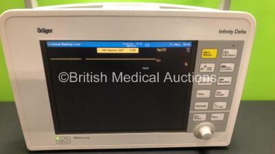 Drager Infinity Delta Patient Monitor with HemoMed 1, Aux - Hemo 3, MultiMed and SpO2 Options *Mfd 2013* - 3