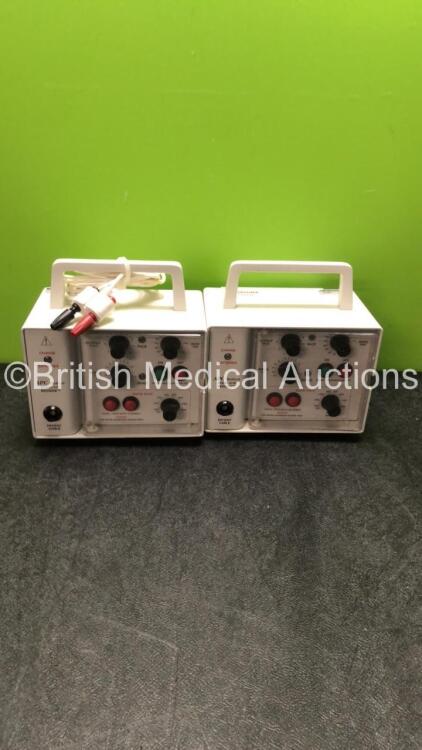 2 x APC Medical Model 4170 Bedside External Pulse Generators *SN 761,1077*