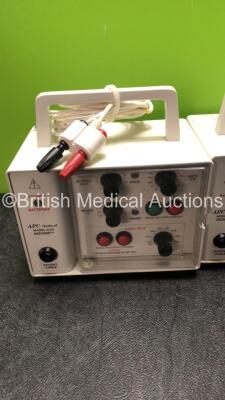 2 x APC Medical Model 4170 Bedside External Pulse Generators *SN 761,1077* - 3