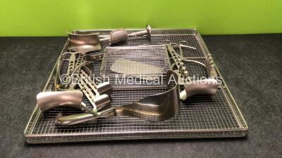 Surgical Instruments with Metal Tray