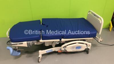 Hill-Rom Affinity 4 Electric Birthing Bed with Cushions,Stirrups and Headboards (Powers Up) * Stock Photo Taken * - 2