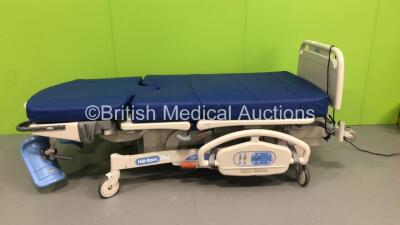 Hill-Rom Affinity 4 Electric Birthing Bed with Cushions,Stirrups and Headboards (Powers Up) * Stock Photo Taken *