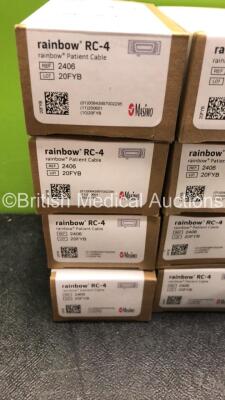 34 x Masimo Set Rainbow RC-4 Patient Cables - 5