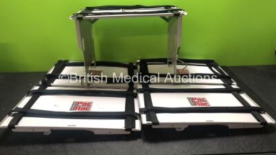 5 x Ferno Pac Rac 274 Series Instrument Platforms *SN 16C127237, 16C127233, 16C127225, 16C127226, 14C105757*