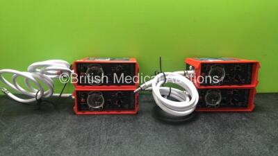 4 x Smiths paraPAC 200D Ventilators with Hoses *S/N 1602126, 1407421 N/A N/A*