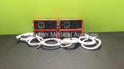 4 x Smiths paraPAC 200D Ventilators with Hoses *0105057 / N/A / N/A / N/A*