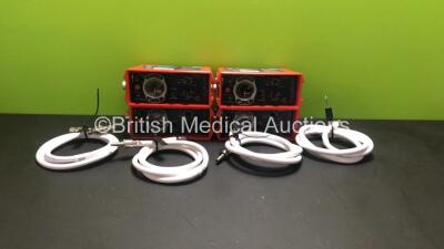 4 x Smiths paraPAC 200D Ventilators with Hoses *0303372 / N/A / N/A / N/A*