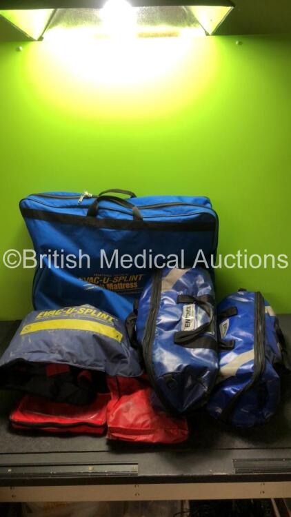 1 x Hartwell Medical Evac-U-Splint Adult Mattress, 2 x Entonox Cases and Hartwell Medical Evac-U-Splint