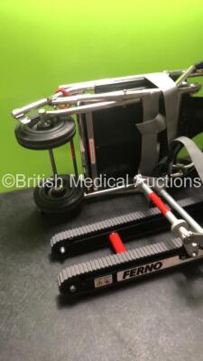 1 x Ferno Compact 2 Track Evacuation Chair with 1 x Ferno Compact 2 Track Chair Lock *Damaged-See Photo* - 3