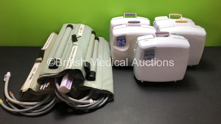 Job Lot Including 3 x Mangar ELK Emergency Lifting Cushions with 3 x Control Hoses, 3 x Mangar Camel & ELK Airflo Plus and 2 x Mangar Airflo Compressors