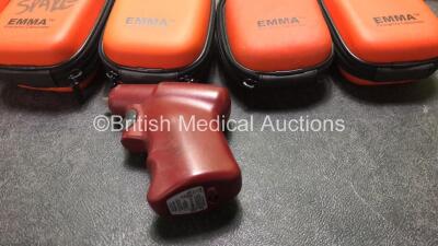 Mixed Lot Including 5 x Emma Capnometer Cases, 1 x EZ-IO G3 Power Driver and Large Quantity of Emma Adult / Pediatric Airway Adapters *All Out of Date* - 2