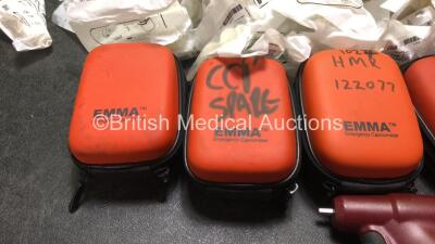 Mixed Lot Including 5 x Emma Capnometer Cases, 1 x EZ-IO G3 Power Driver and Large Quantity of Emma Adult / Pediatric Airway Adapters *All Out of Date* - 3