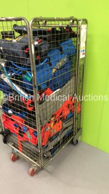 Mixed Cage Including Kendrick Traction Splints, Hartwell Medical Evac- U - Splints and Straps (Cage Not Included) - 4