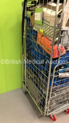 MIxed Cage Including LifePak 12 Printers, Evac-U-Splints and ELK Emergency Lifting Cushions (Cage Not Included) - 3