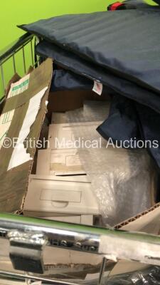 MIxed Cage Including LifePak 12 Printers, Evac-U-Splints and ELK Emergency Lifting Cushions (Cage Not Included) - 4