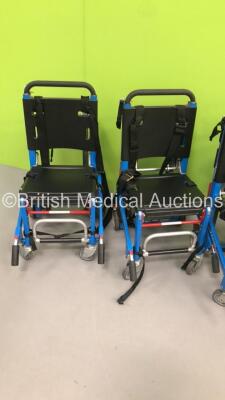 3 x Ferno EZ Glide Evacuation Chairs *S/N 114552 / 081362 / 114554* - 4