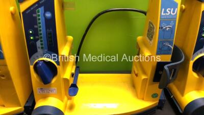 4 x Laerdal LSU Suction Units (All Power Up with Damage-See Photo) - 4