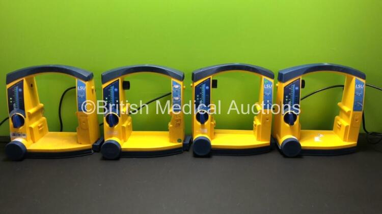 4 x Laerdal LSU Suction Units (All Power Up with Damage-See Photo)