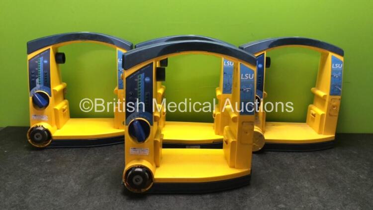 4 x Laerdal LSU Suction Units (All Power Up with Damage-See Photo)