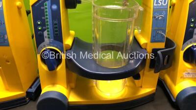 4 x Laerdal LSU Suction Units with 2 x Suction Cups (All Power Up with Damage-See Photo) - 3