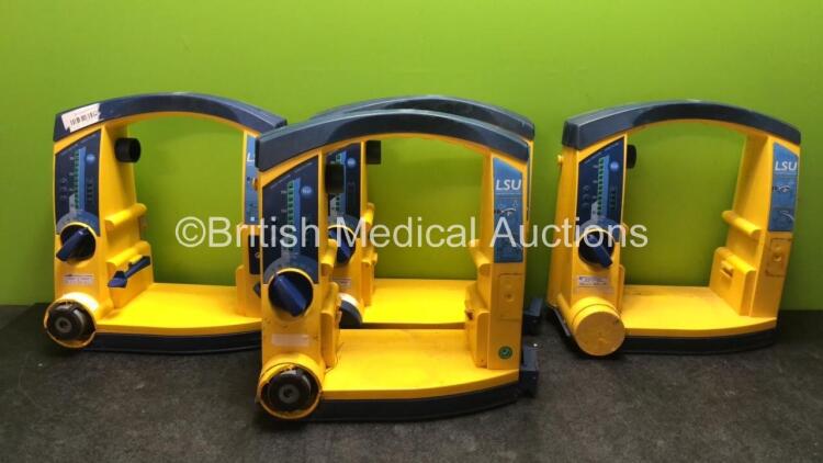 4 x Laerdal LSU Suction Units (All Power Up with Damage-See Photo)