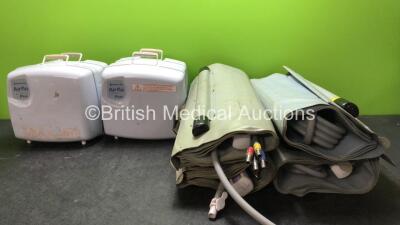 4 x Mangar Airflo Plus Compressors with 4 x Mangar Lifting Cushions and 4 x Controllers