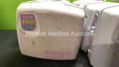 6 x Mangar Airflo Plus Compressors with 6 x Mangar Lifting Cushions (All Missing Yellow Poles) - 2