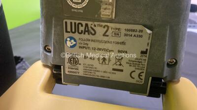 Physio-Control Lucas 2 Chest Compression System *Mfd - 2014* with 1 x Battery, 1 x Battery Charger (Powers Up) and Carry Case (Powers Up) *3014 A330 / 3215 5558* - 4