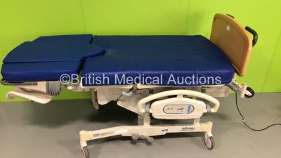 Hill-Rom Affinity 3 Electric Birthing Bed with Stirrups and Mattress (Powers Up) - 2