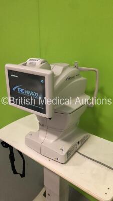 TopCon TRC-NW400 Non-Mydriatic Retinal Camera Version 1.0.7 on Motorized Table (Powers Up - Missing Cap and Rear Trim - See Pictures) *S/N 984604* **Mfd 07/2018 ** *FOR EXPORT OUT OF THE UK ONLY* - 4