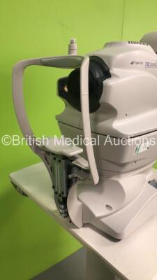 TopCon TRC-NW400 Non-Mydriatic Retinal Camera Version 1.0.7 on Motorized Table (Powers Up - Missing Cap and Rear Trim - See Pictures) *S/N 984604* **Mfd 07/2018 ** *FOR EXPORT OUT OF THE UK ONLY* - 6