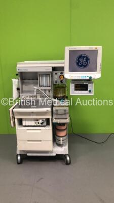 Datex-Ohmeda Aestiva/5 Anaesthesia Machine with Datex-Ohmeda SmartVent 7900 Software Version 4.8 PSVPro,Datex-Ohmeda Monitor,Datex-Ohmeda Module Rack Including 1 x E-CAiO Gas Module with D-Fend Water Trap * Mfd 2007 *,1 x E-PRESTN Module with SpO2,T1,T2,P