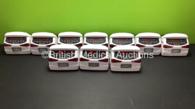 10 x Codan Argus AG 708V Infusion Pumps with Leads (All Power Up)