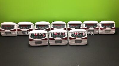 10 x Codan Argus AG 708V Infusion Pumps with Leads (All Power Up)