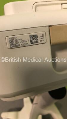 Philips Avalon FM30 Fetal Monitor on Stand (Powers Up) - 7