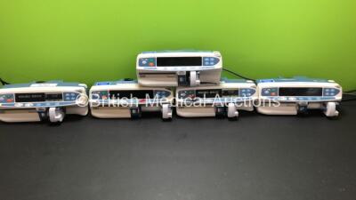 5 x Cardinal Health Alaris GH Syringe Pumps (1 x No Power, 2 x Blank Screens, 2 x Service Required)