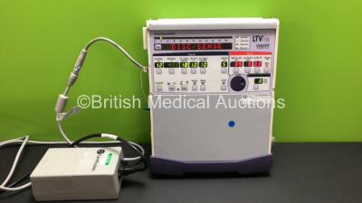 Viasys LTV 1150 Transport Ventilator *Mfd - 2009-12* with Power Supply and Protective Cover (Powers Up) *F36435*