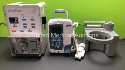 Mixed Lot Including 1 x Biosense Webster Coolflow Fluid Irrigation Pump (Powers Up) 1 x Cardinal Health Alaris GP Infusion Pump (Powers Up) and 1 x DeVilbiss Homecare Suction Unit (No Power Supply)