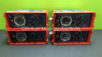 4 x Smiths paraPAC 200D Ventilators *SN 0903191 - 1003165 - 0303213 - N/A*