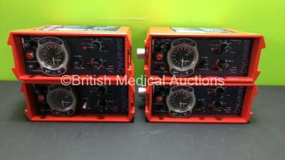 4 x Smiths paraPAC 200D Ventilators *SN 1303123 - 1803213 - N/A*