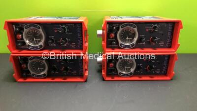 4 x Smiths paraPAC 200D Ventilators *SN N/A*