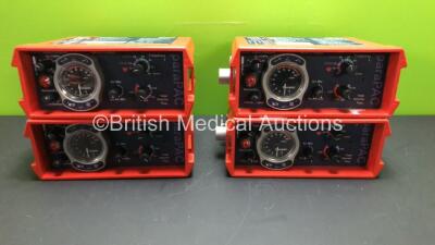 4 x Smiths paraPAC 200D Ventilators *SN 1801169 - 1803249 - N/A*