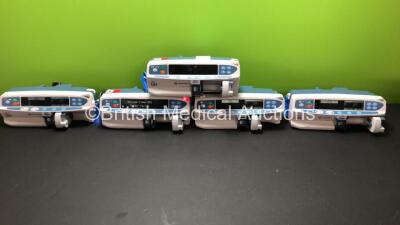 5 x CareFusion Alaris GH Syringe Pumps (4 x Power Up with 1 x Alarm)